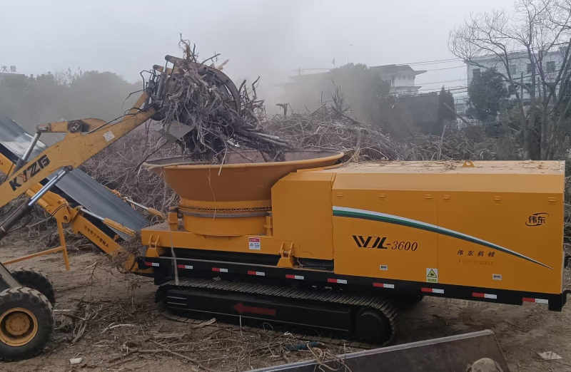 Crawler Type Tub Grinder-WD3600C