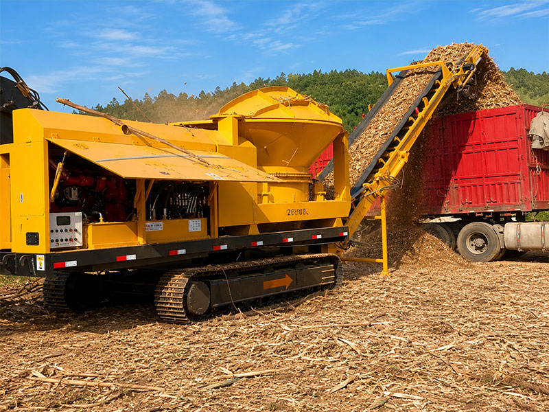 The Role of Mobile Wood Grinders in Large-Scale Biomass Recycling Projects?